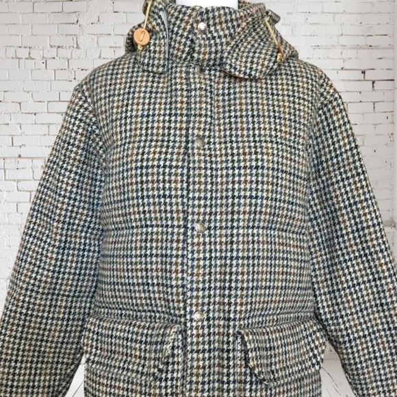 The North Face Vintage Purple Label X Harris Tweed Down Jacket - Picture 3 of 16